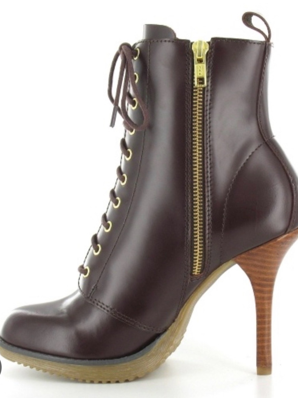 Dr. Martens Kimora boots in oxblood leather size 39